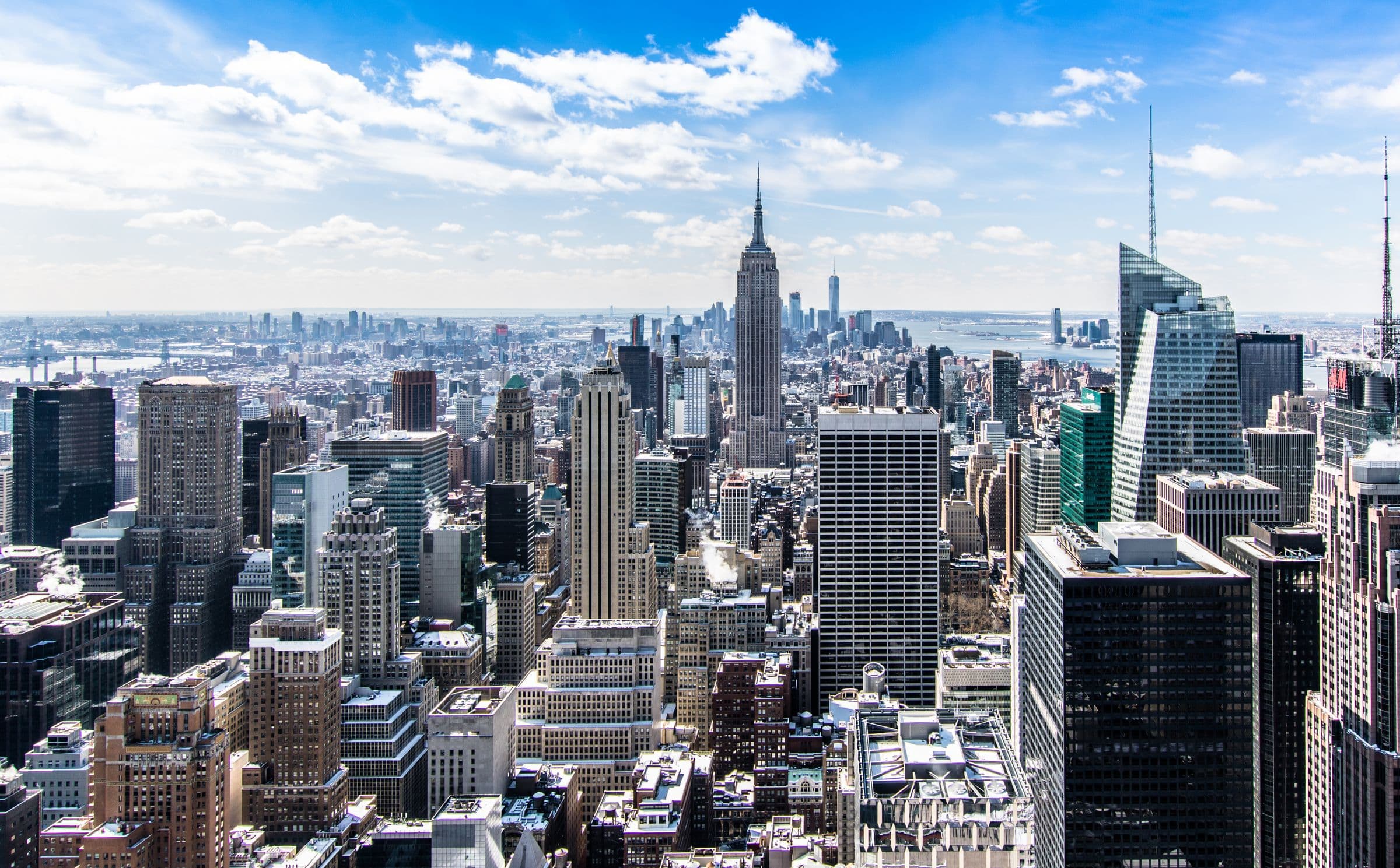 Empire State Building and Manhattan skyline, New York