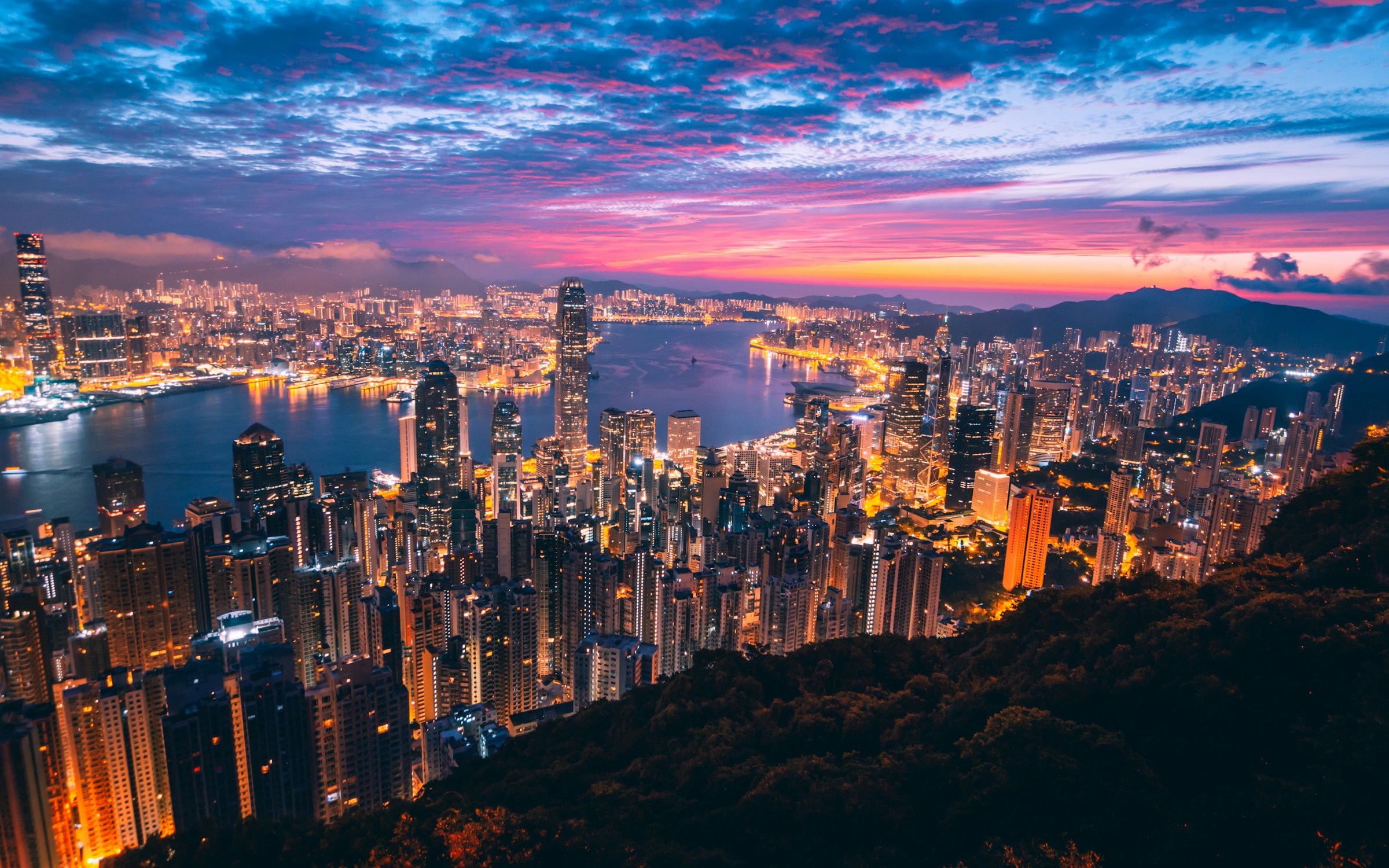 Victoria Harbour, Hong Kong