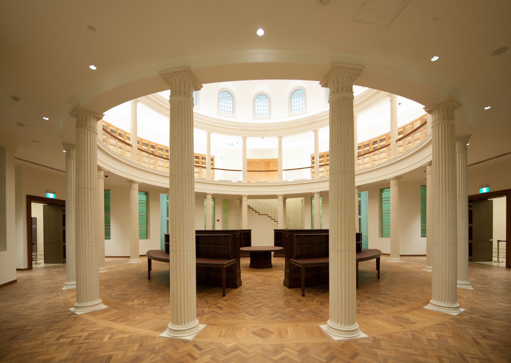 Rotunda of the former Supreme Court wing at National Gallery Singapore